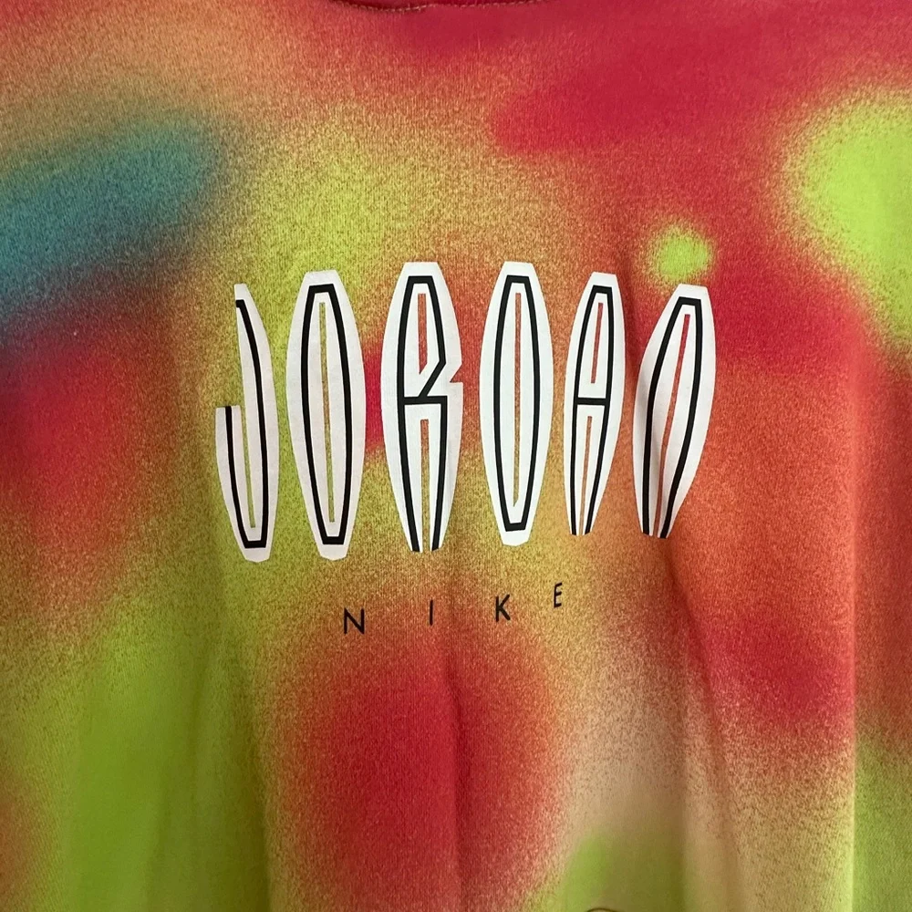 Nike Air Jordan Flight MVP Pullover Hoodie Tie Dye Jumpman Multicolor